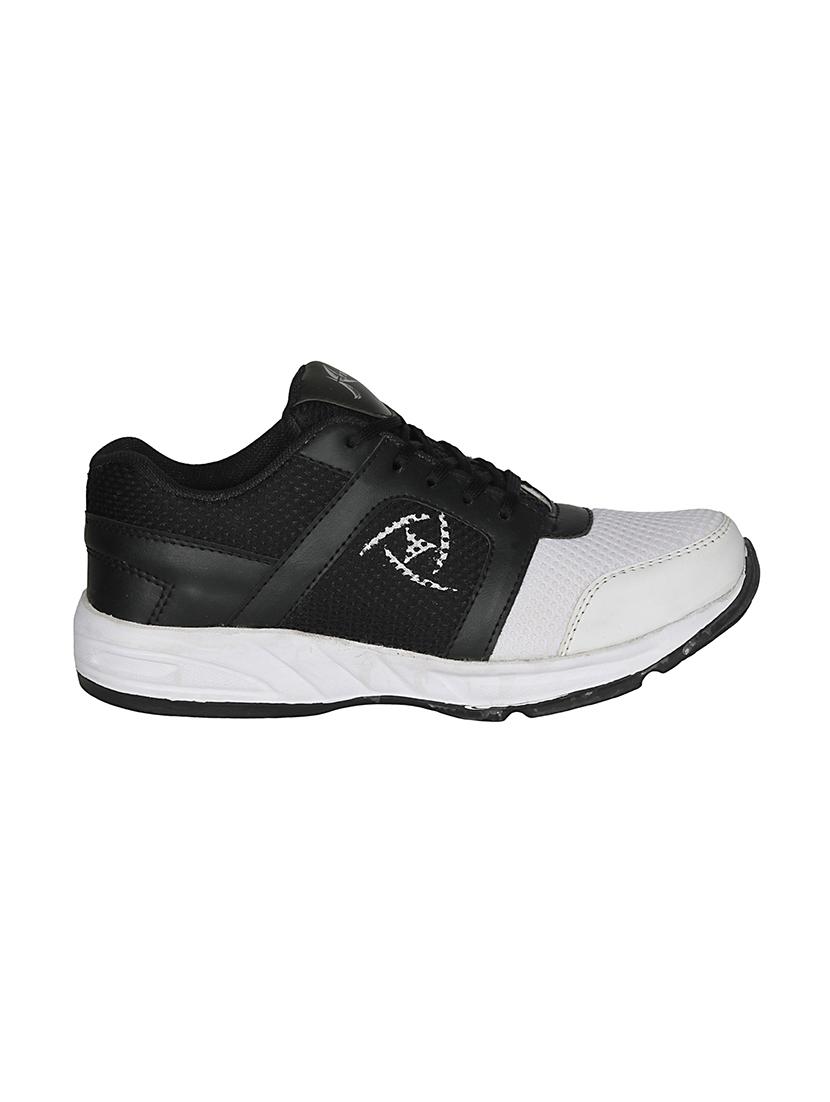 black mesh lace up sport shoe - 13933535 - Standard Image - 1