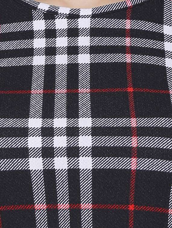 women's a line round neck top - 13933686 -  Standard Image - 4