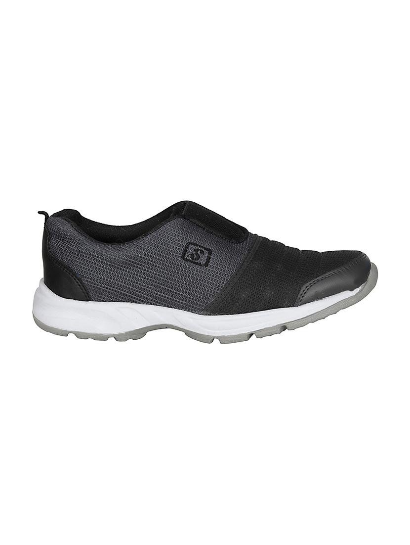 grey mesh slip on sport shoe - 13934168 -  Standard Image - 1