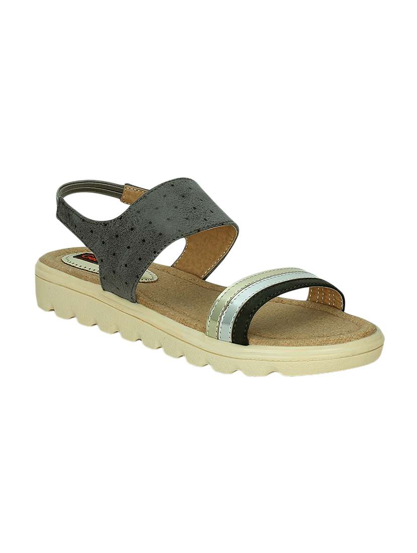 grey back strap  sandal