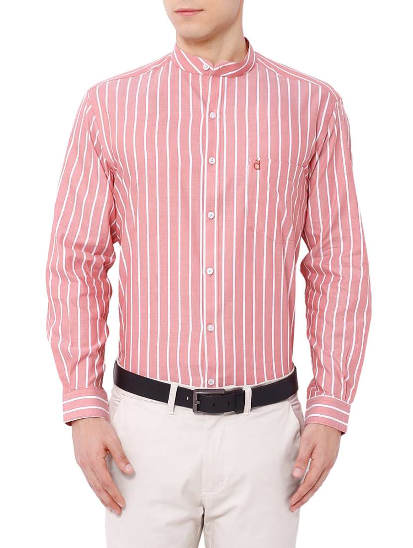 pink cotton casual shirt