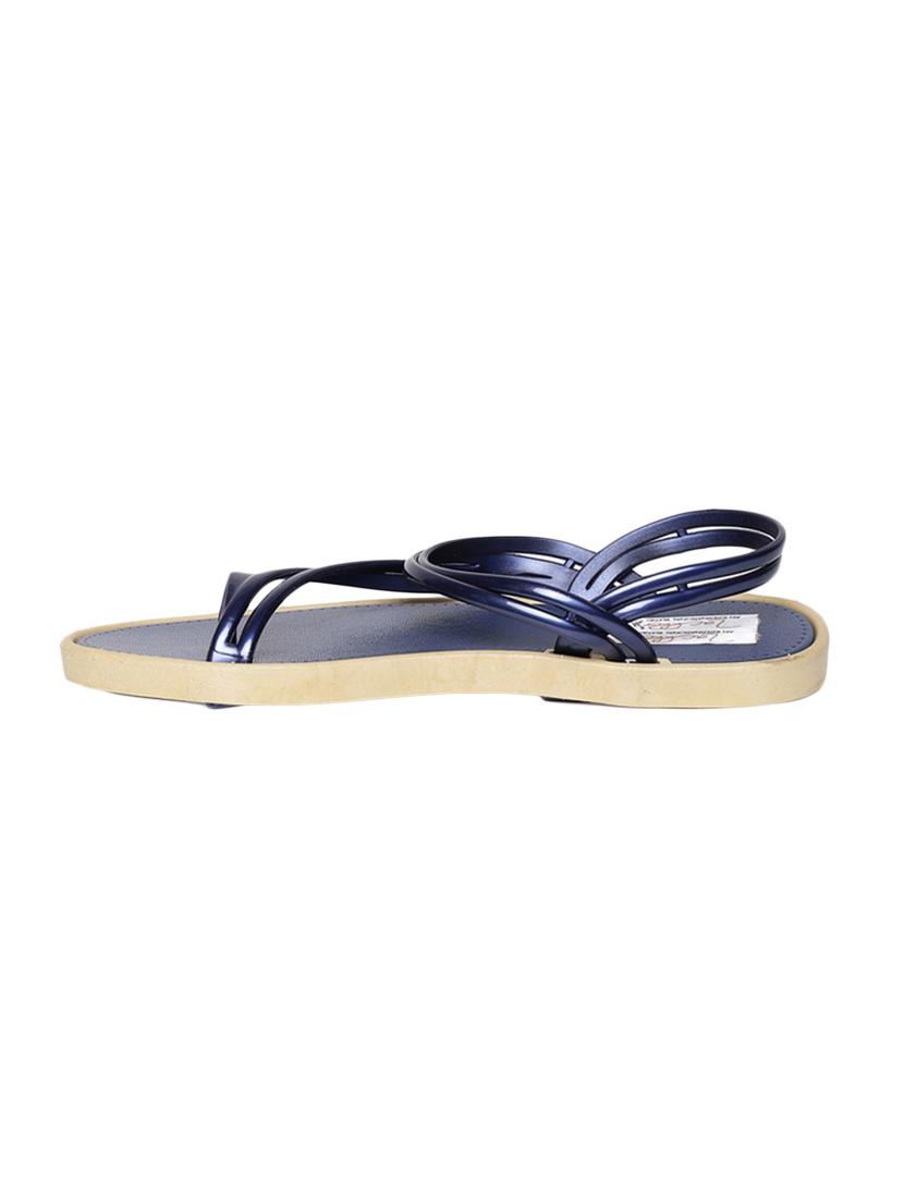 blue back strap sandal - 13942079 - Standard Image - 1