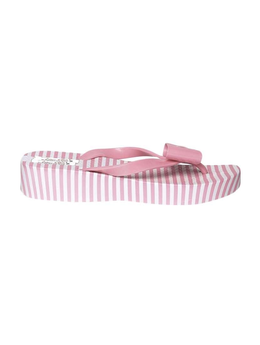 pink rubber flip flop - 13942110 -  Standard Image - 1