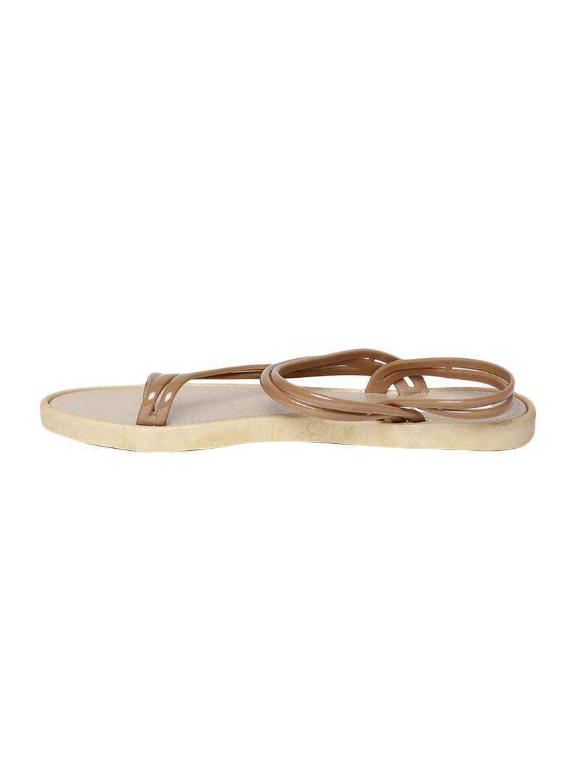 brown back strap  sandal - 13942146 -  Standard Image - 1