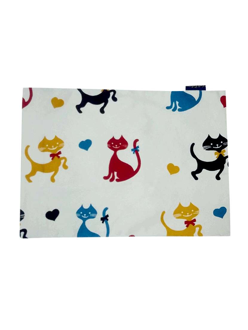 printed cotton set of 6 table mat - 13946237 - Standard Image - 1