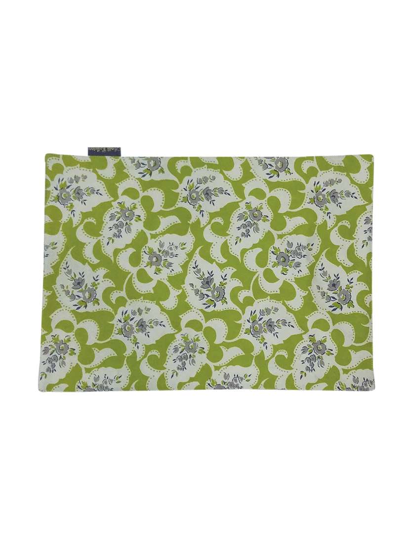 floral printed cotton set of 6 table mat - 13946238 -  Standard Image - 1