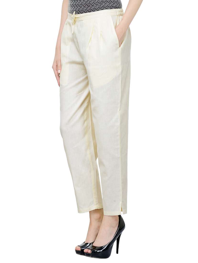 pleated cigarette pant - 13947130 -  Standard Image - 1