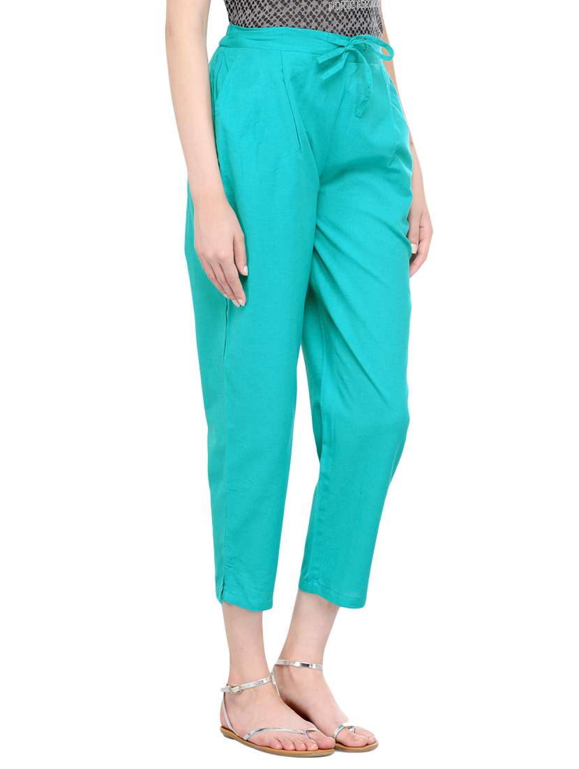 pleated tapered pant - 13947138 - Standard Image - 1