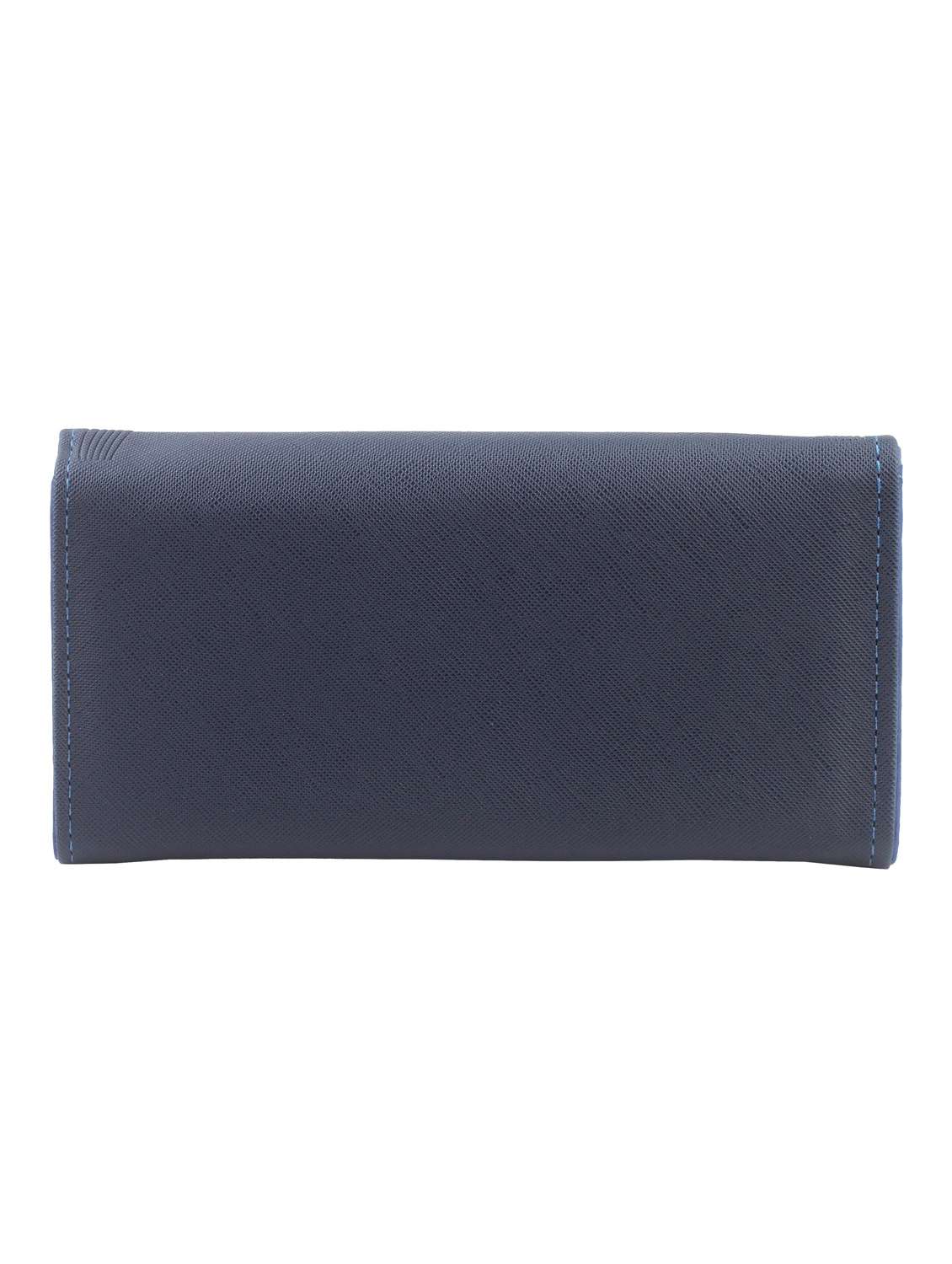 blue leatherette clutch - 13947982 -  Standard Image - 1