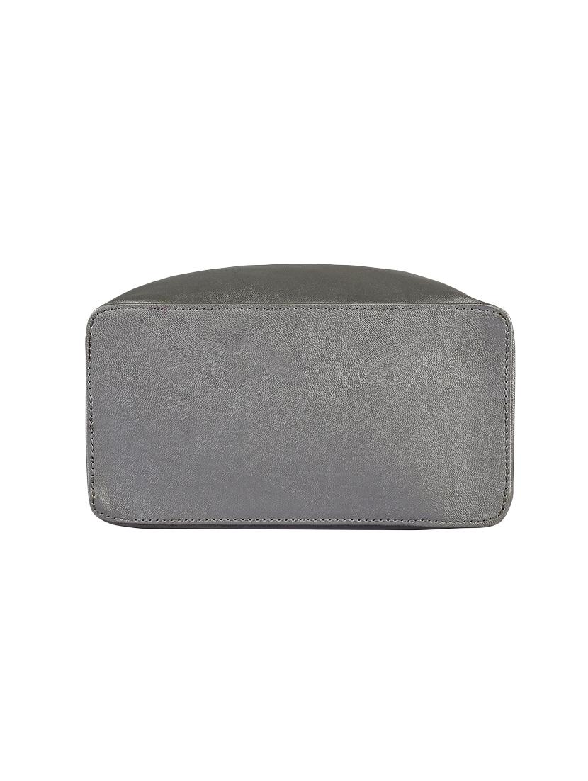 grey leatherette regular backpack - 13961508 - Standard Image - 4