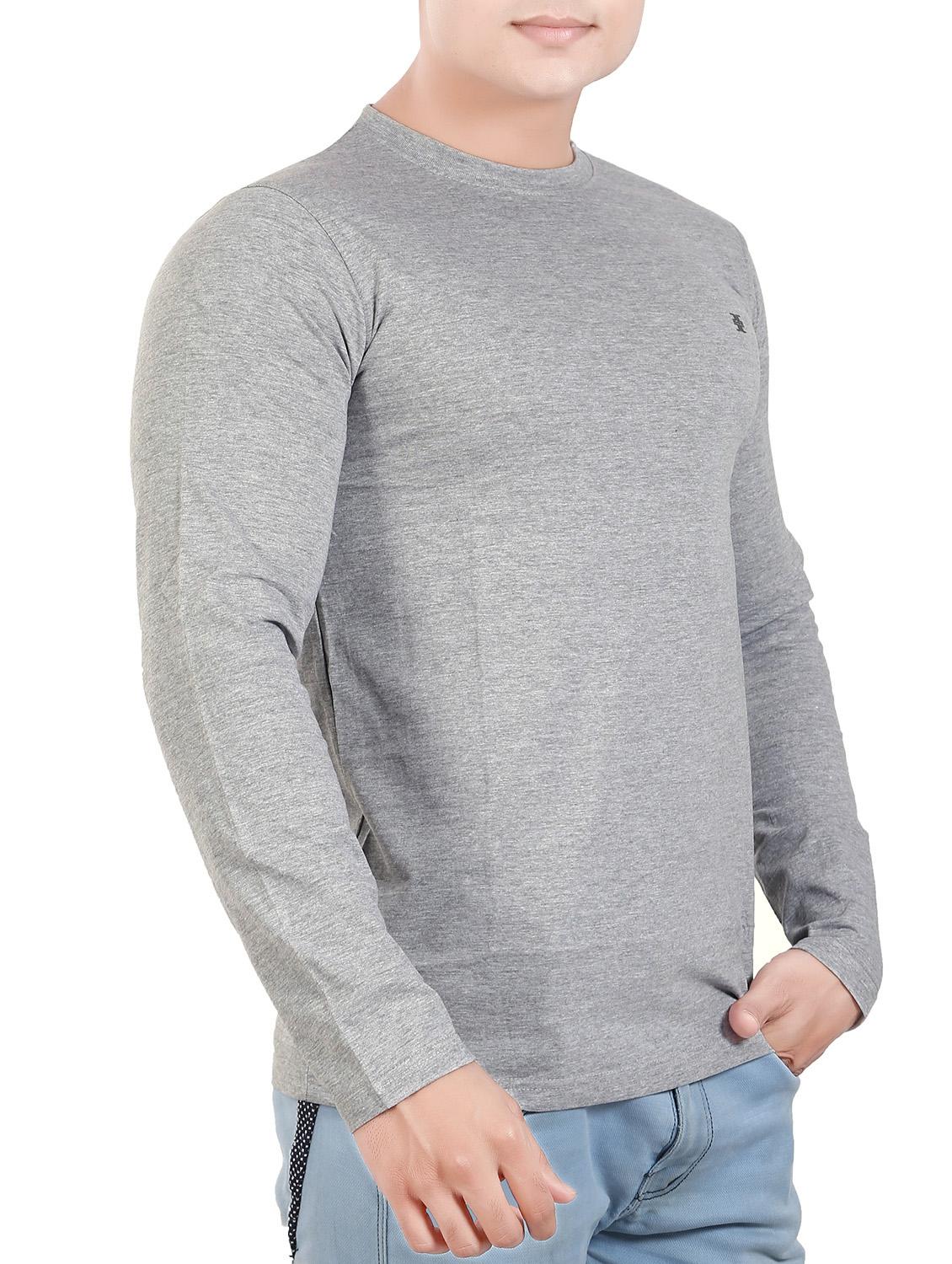 grey cotton t-shirt - 13972423 -  Standard Image - 1
