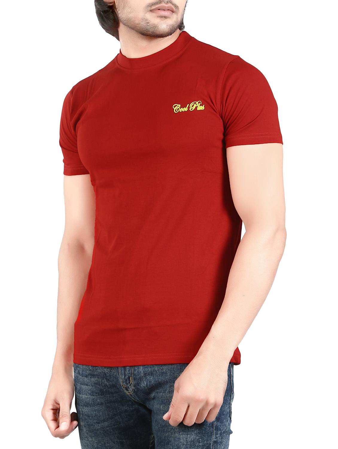 red cotton t-shirt - 13972440 - Standard Image - 1