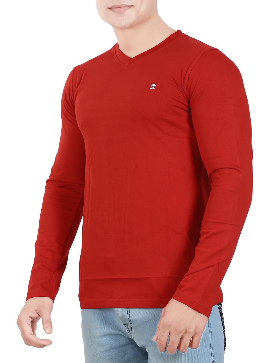 red cotton t-shirt - 13972448 - Standard Image - 1