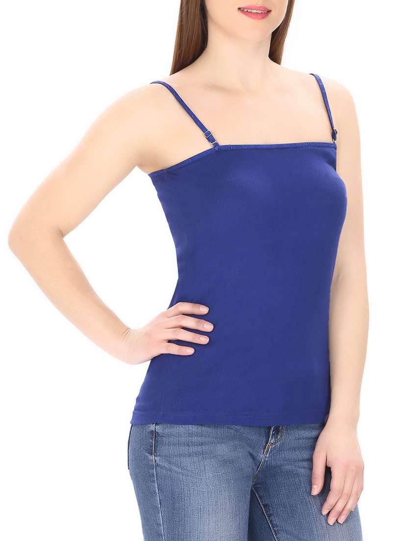 detachable strap solid camisole  - 13978334 -  Standard Image - 1