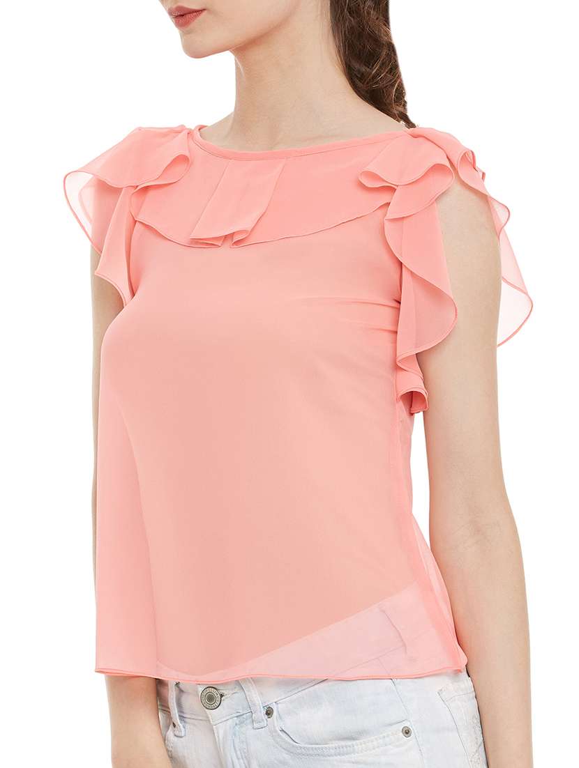 pink regular top - 13983089 -  Standard Image - 1