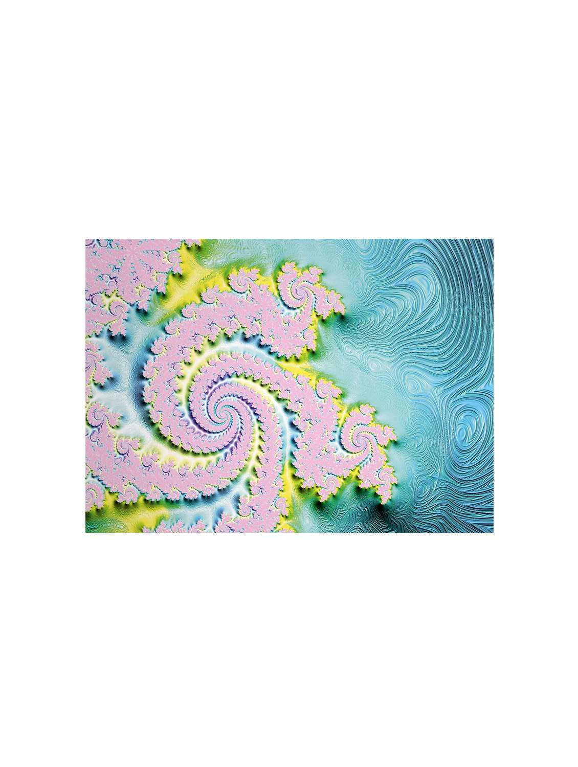 printed polyester table mat set of 6 pcs - 14000248 - Standard Image - 1