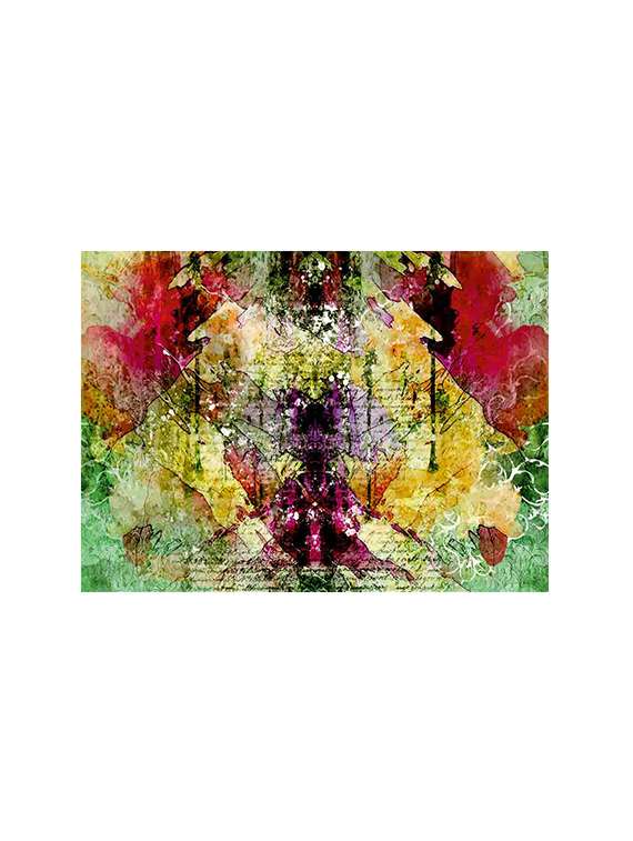 printed polyester table mat set of 6 pcs - 14000249 -  Standard Image - 1