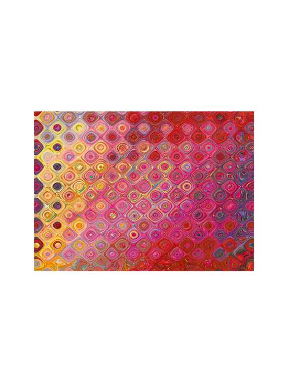 printed polyester table mat set of 6 pcs - 14000251 -  Standard Image - 1