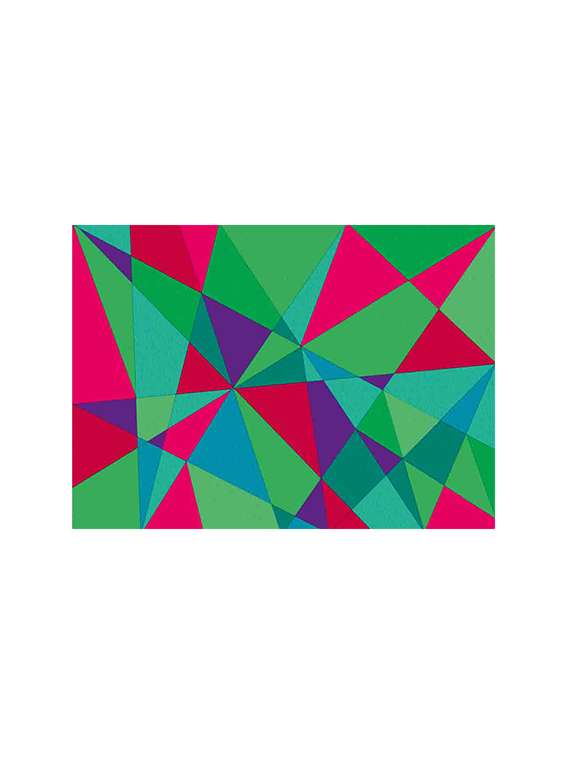 printed polyester table mat set of 6 pcs - 14000255 -  Standard Image - 1