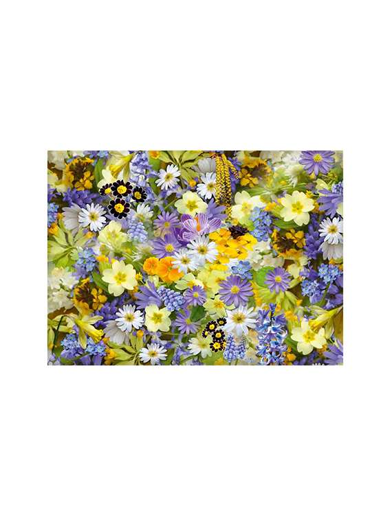 printed polyester table mat set of 6 pcs - 14000257 -  Standard Image - 1