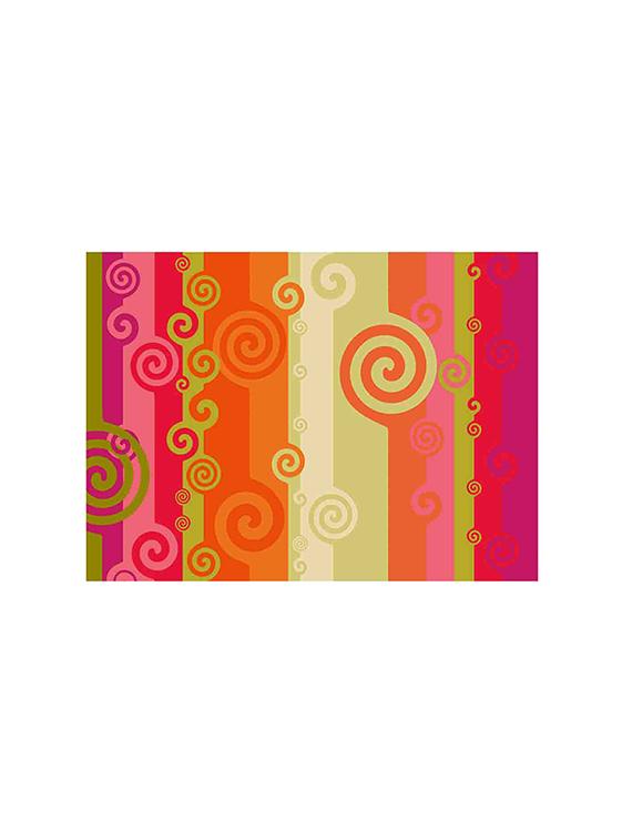 printed polyester table mat set of 6 pcs - 14000264 -  Standard Image - 1