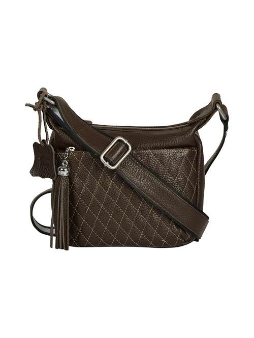 brown leather sling bag - 14002083 -  Standard Image - 0