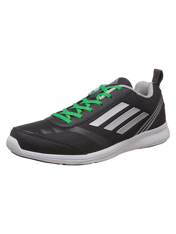 black mesh lace up sport shoe - 14010628 - Standard Image - 1