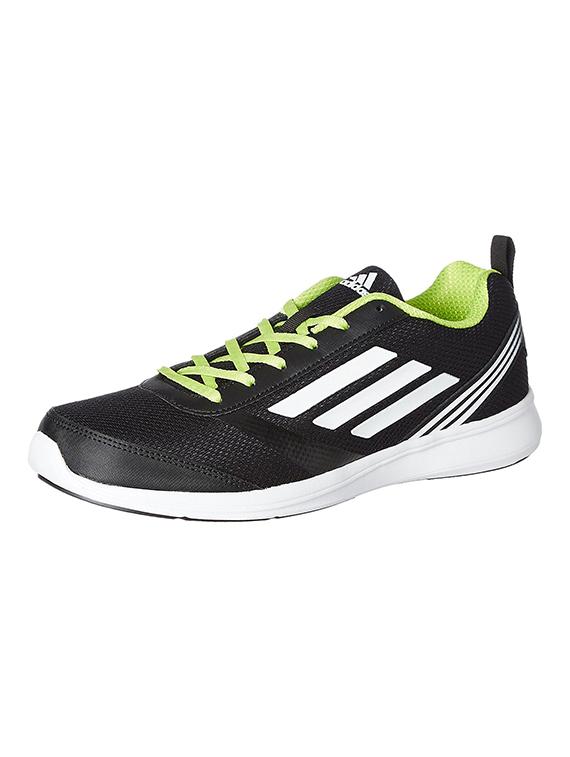 black mesh lace up sport shoe - 14010641 - Standard Image - 1