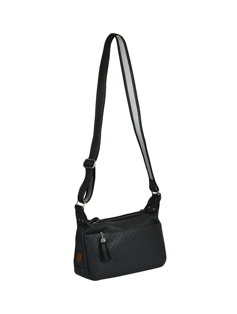 blue leather sling bag - 14047753 - Standard Image - 4