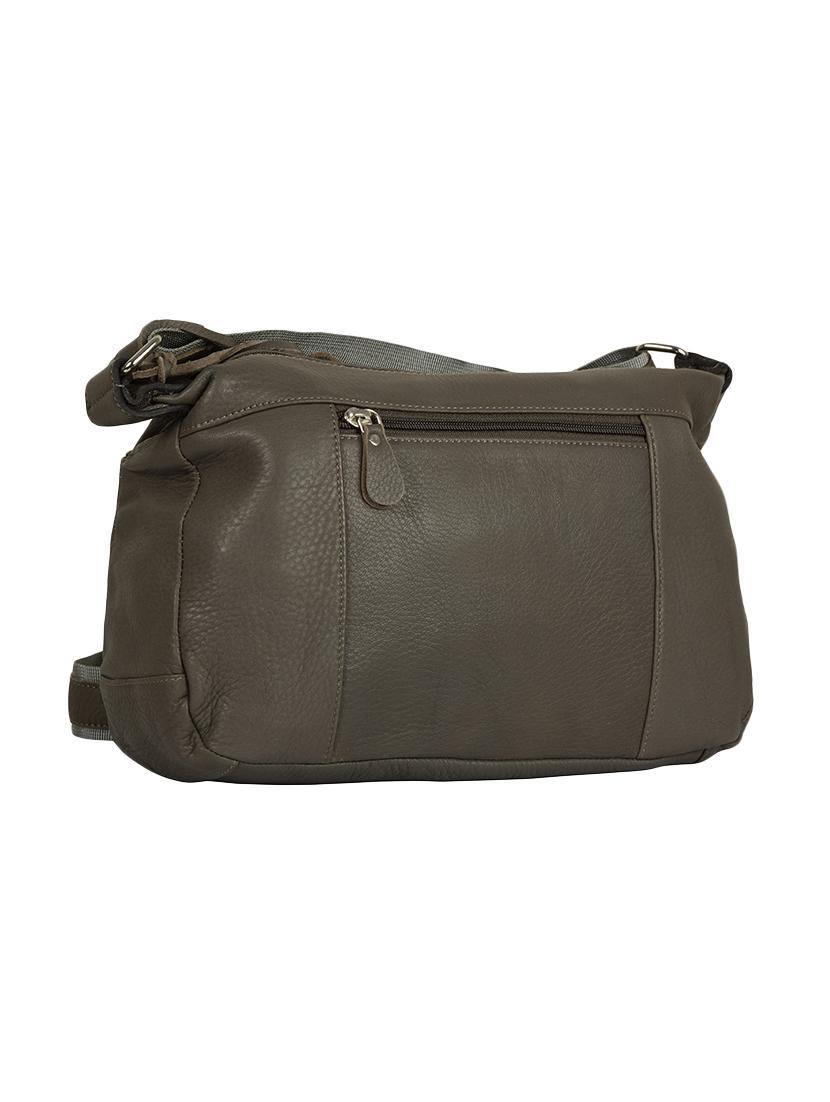 grey leather sling bag - 14047756 - Standard Image - 1