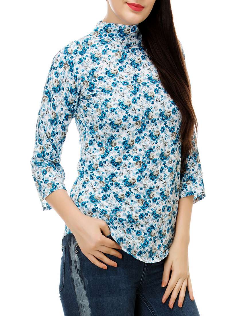 women's straight turtle neck top - 14050884 -  Standard Image - 1