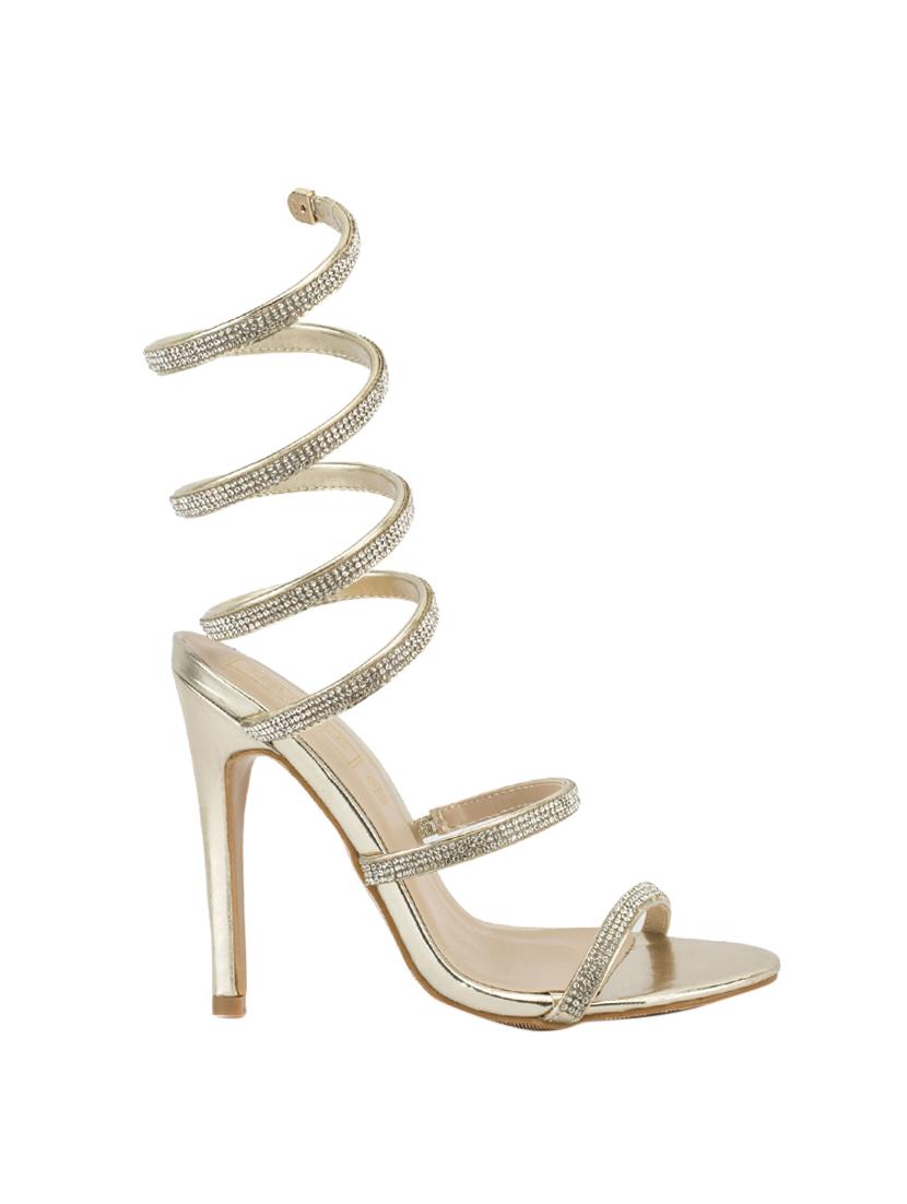 gold gladiators sandal - 14051916 -  Standard Image - 1