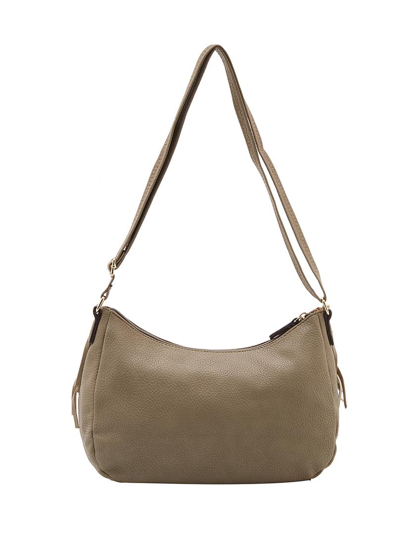beige leatherette regular sling bag - 14052379 - Standard Image - 1