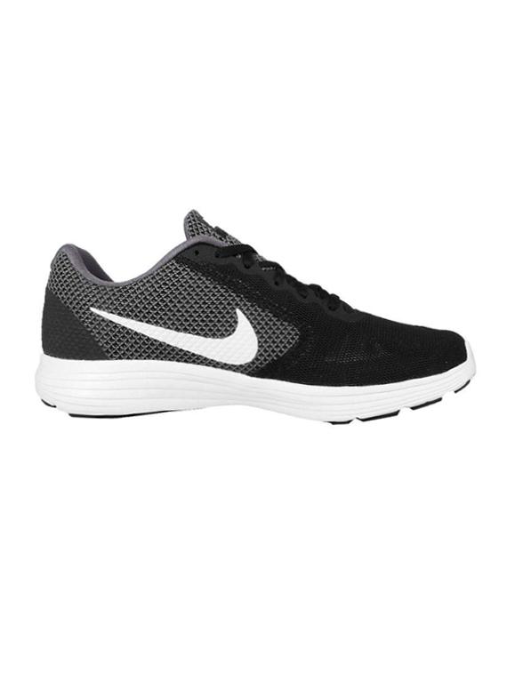 black mesh lace up sport shoe - 14082100 - Standard Image - 1