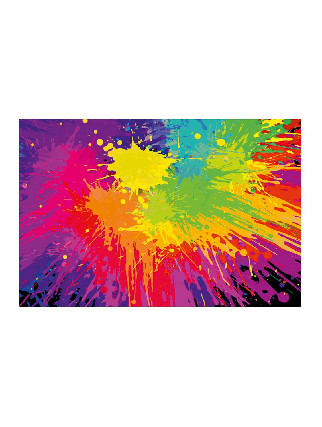 printed polyester table mat set of 6 pcs by ambbi collections - 14085886 -  Standard Image - 1