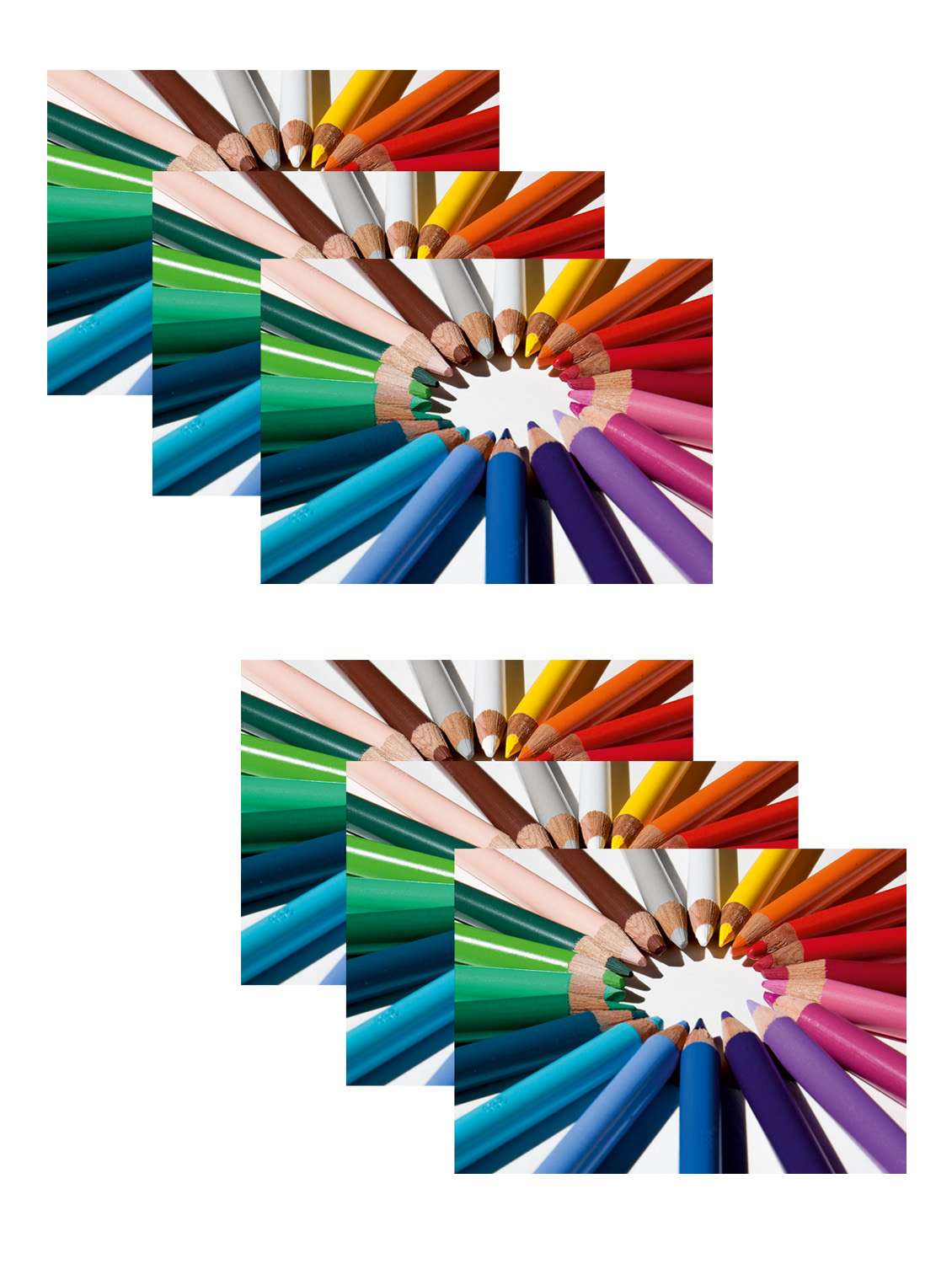 printed polyester table mat set of 6 pcs by ambbi collections