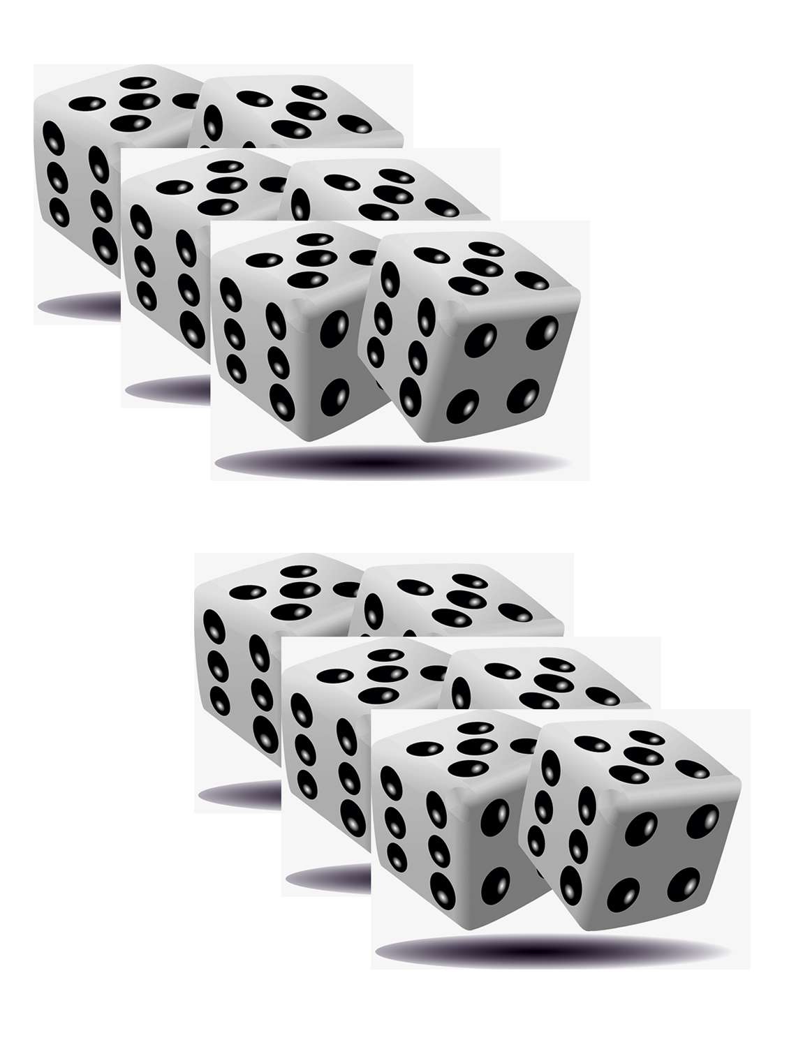 printed polyester table mat set of 6 pcs by ambbi collections