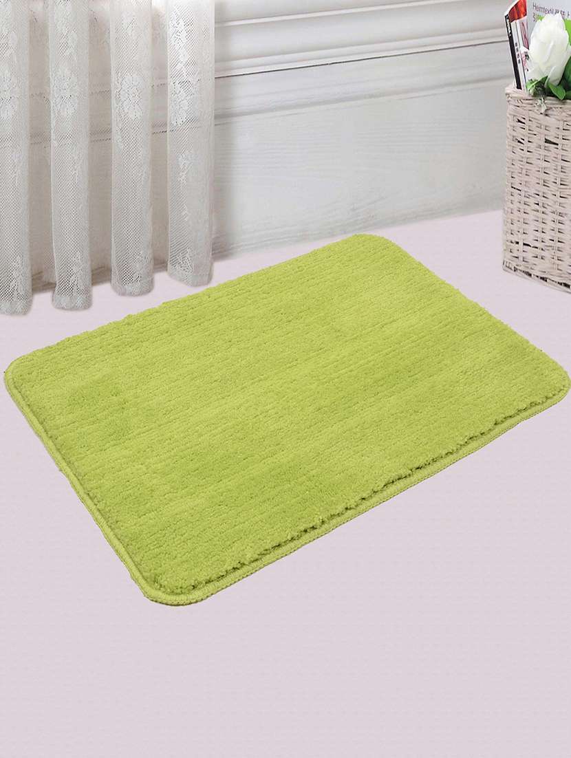 soft microfiber small anti slip set of 2 bath mats - 14087330 -  Standard Image - 1
