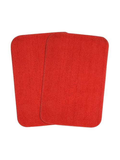 soft microfiber small anti skid set of 2 bath mats - 14087331 - Standard Image - 0