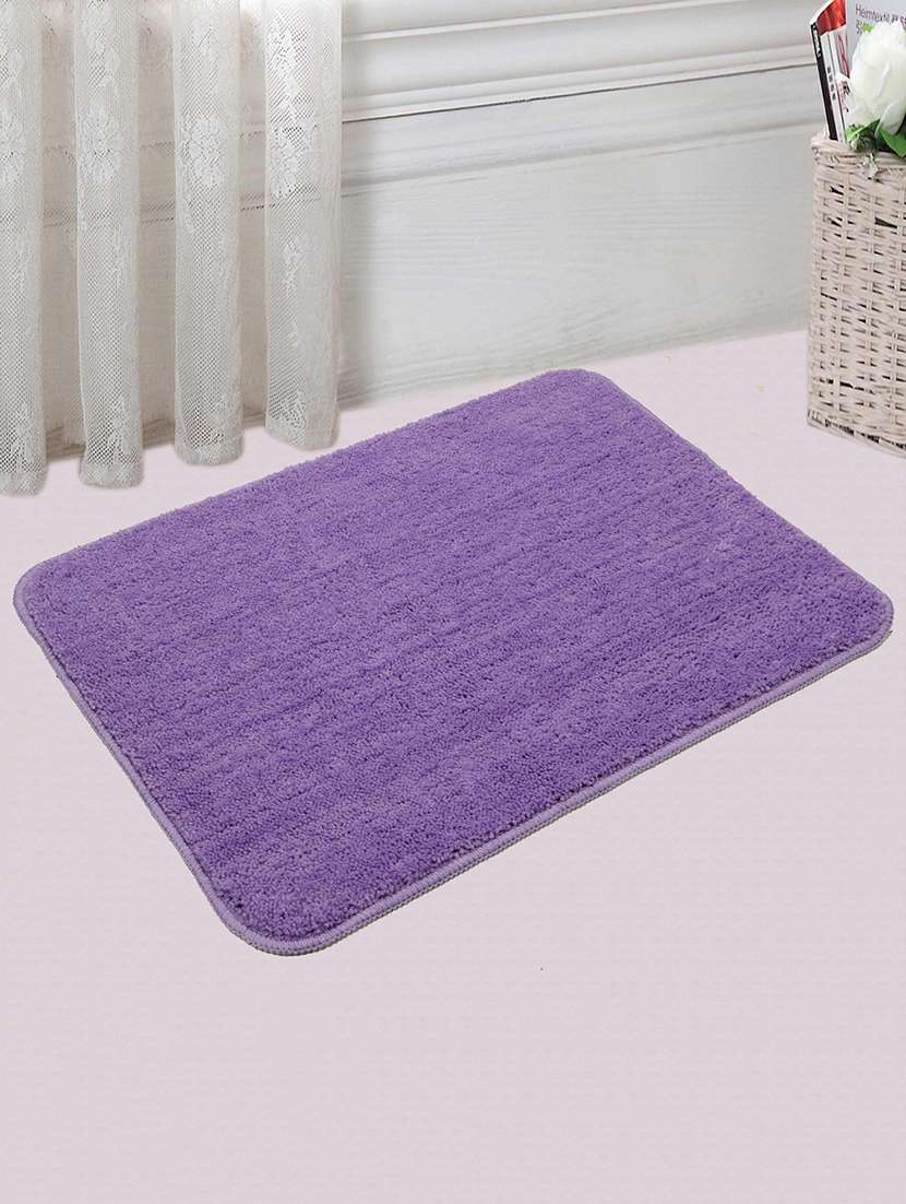 soft microfiber small anti skid set of 2 bath mats - 14087332 - Standard Image - 1