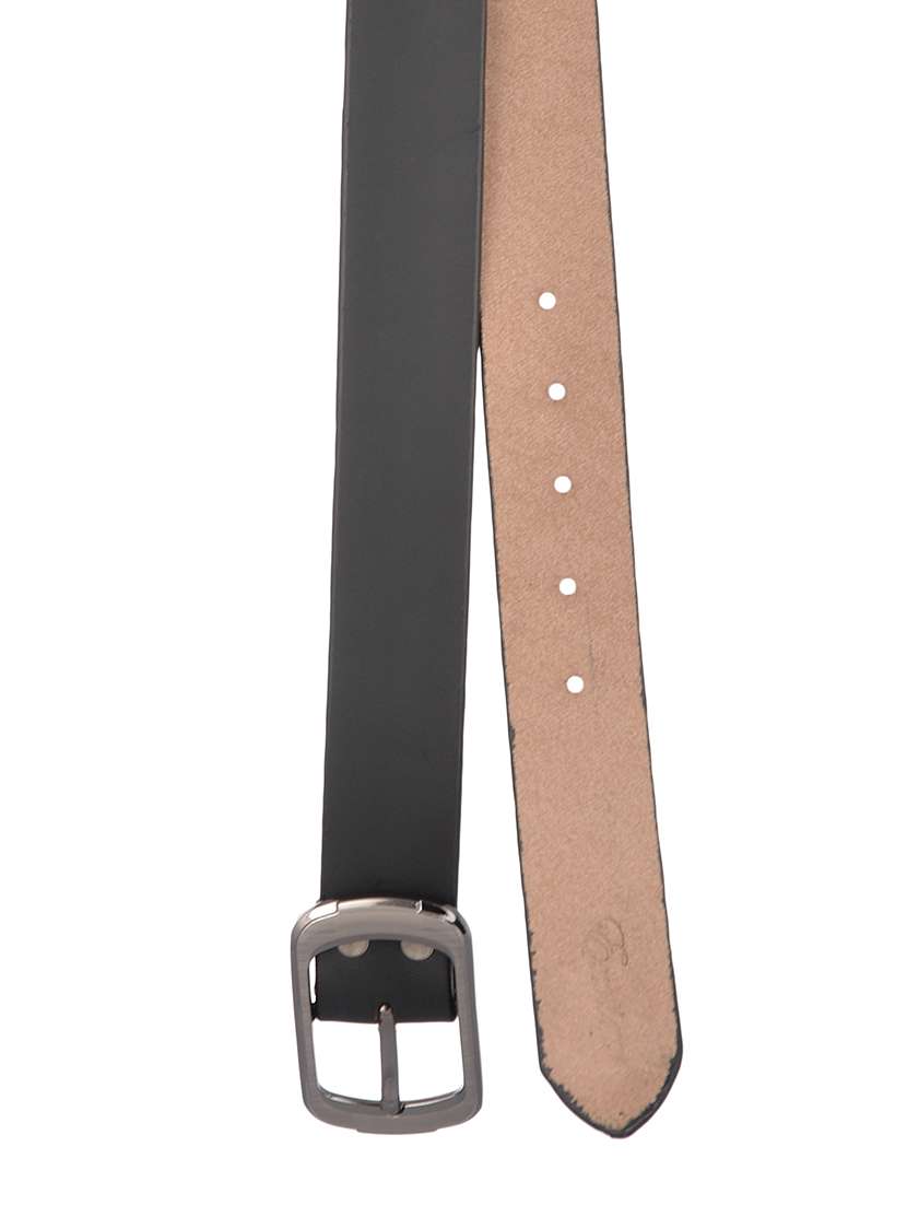 black leather belt - 14096472 -  Standard Image - 1