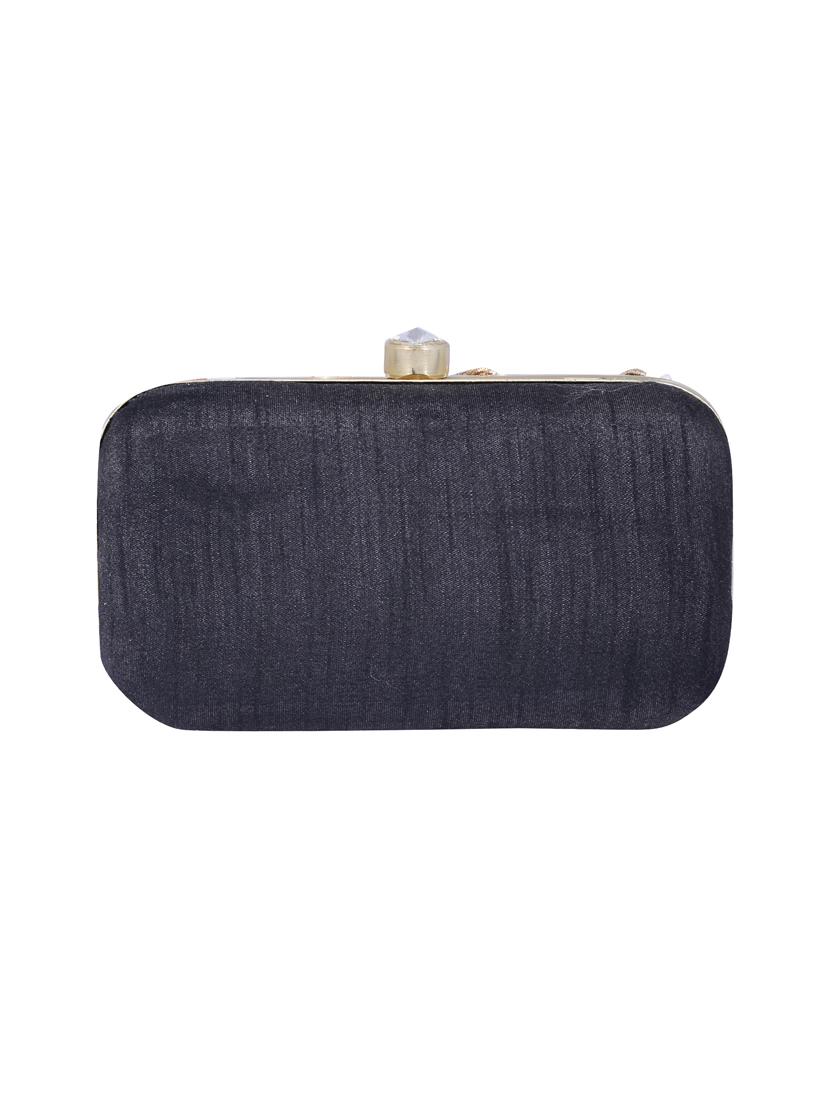 black metal clutch - 14098060 -  Standard Image - 1