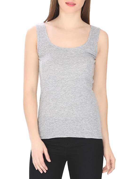 women's tank top scoop neck top - 14101038 - Zoom Image - 0