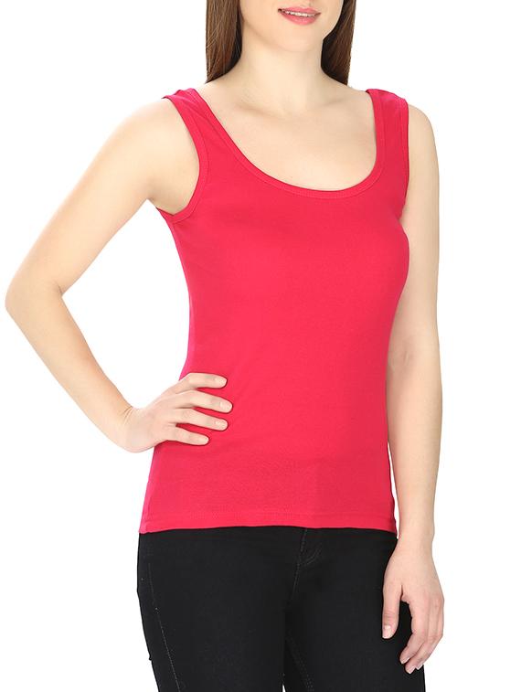 women's tank top scoop neck top - 14101041 -  Standard Image - 1