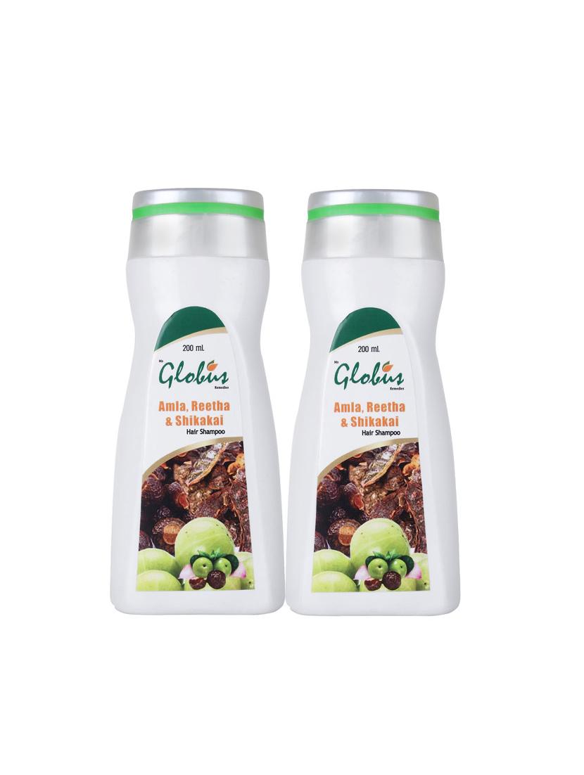 globus amla, reetha and shikakai shampoo - 14101520 - Zoom Image - 0