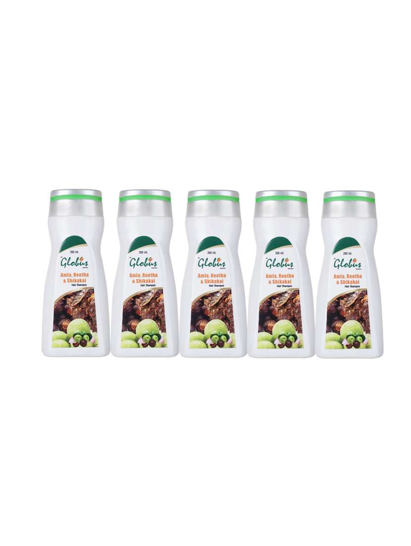 globus amla, reetha and shikakai shampoo