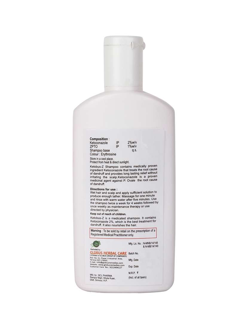 globus ketobus- z anti dandruff shampoo - 14101538 -  Standard Image - 1