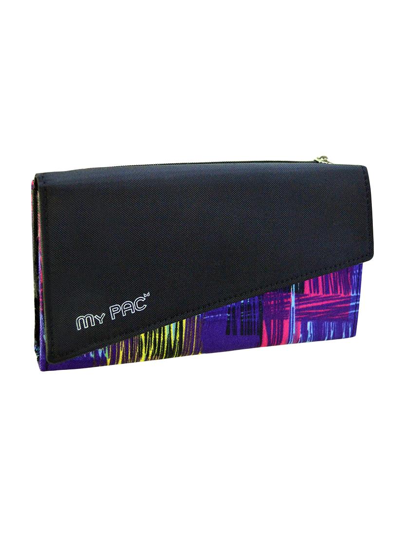 black polyester wallet - 14102869 -  Zoom Image - 0