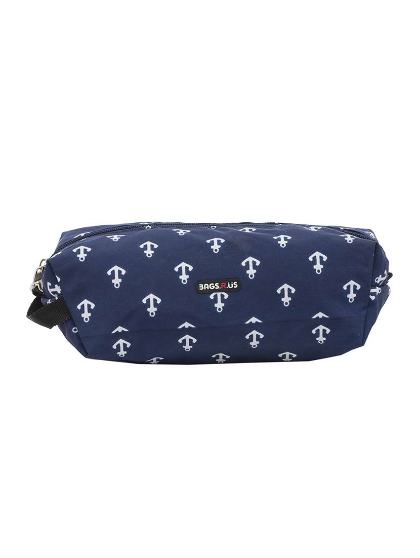 blue polyester utility bag