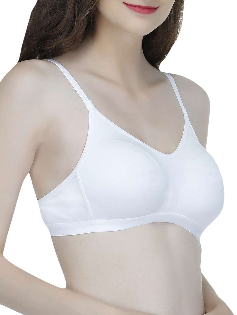 white hosiery regular bra - 14108001 -  Standard Image - 1